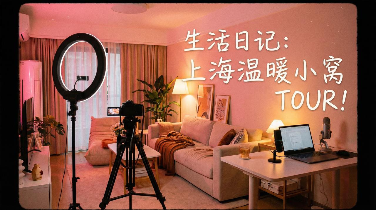 抖荫短视频生活视频 - 上海温暖小窝生活记录