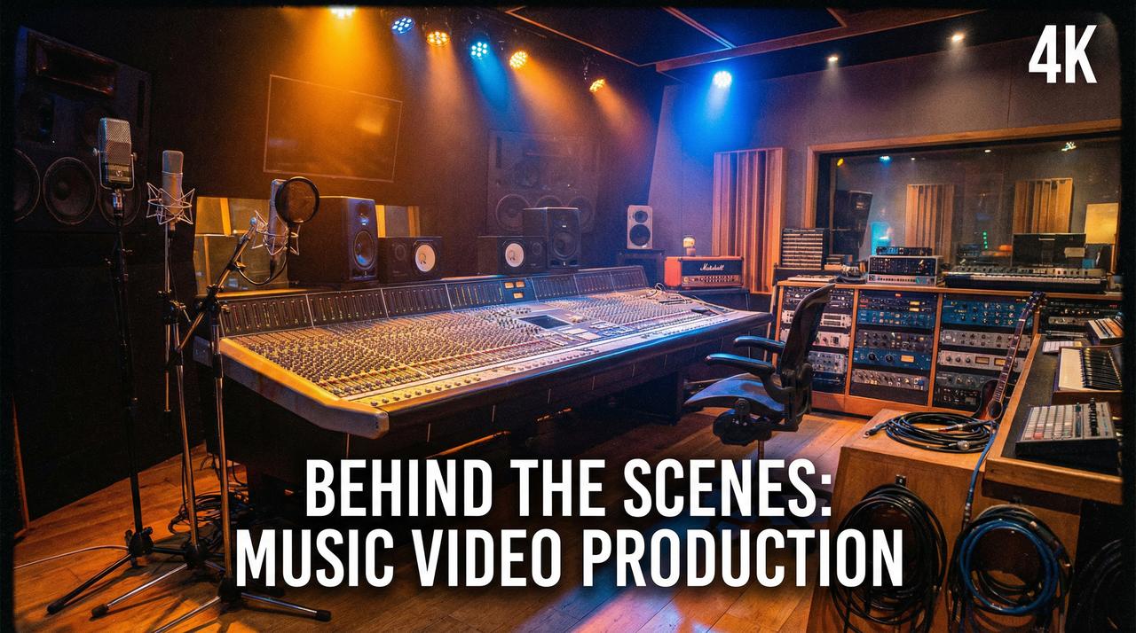 抖荫短视频音乐视频 - MV幕后制作花絮